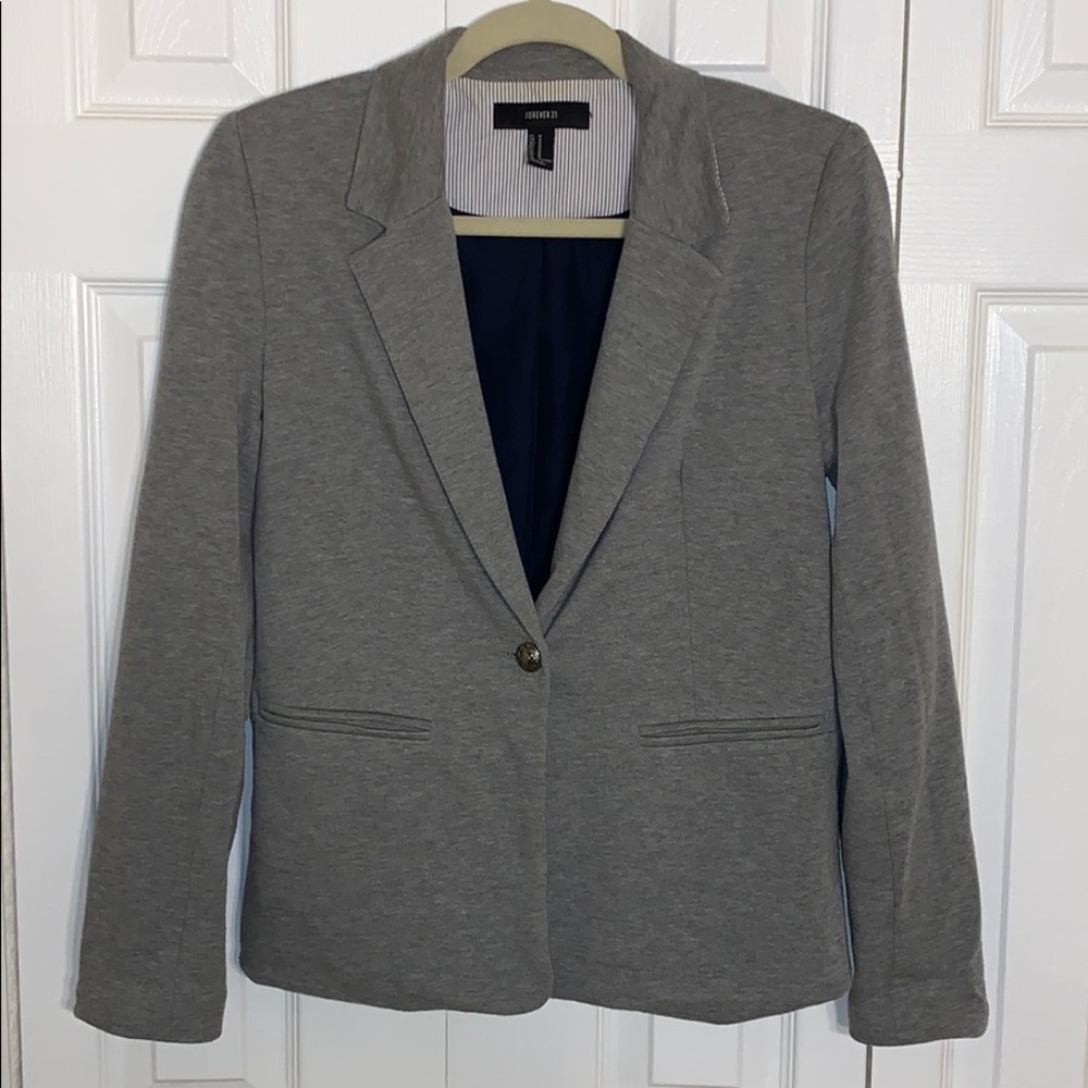 Forever 21 Gray Blazer